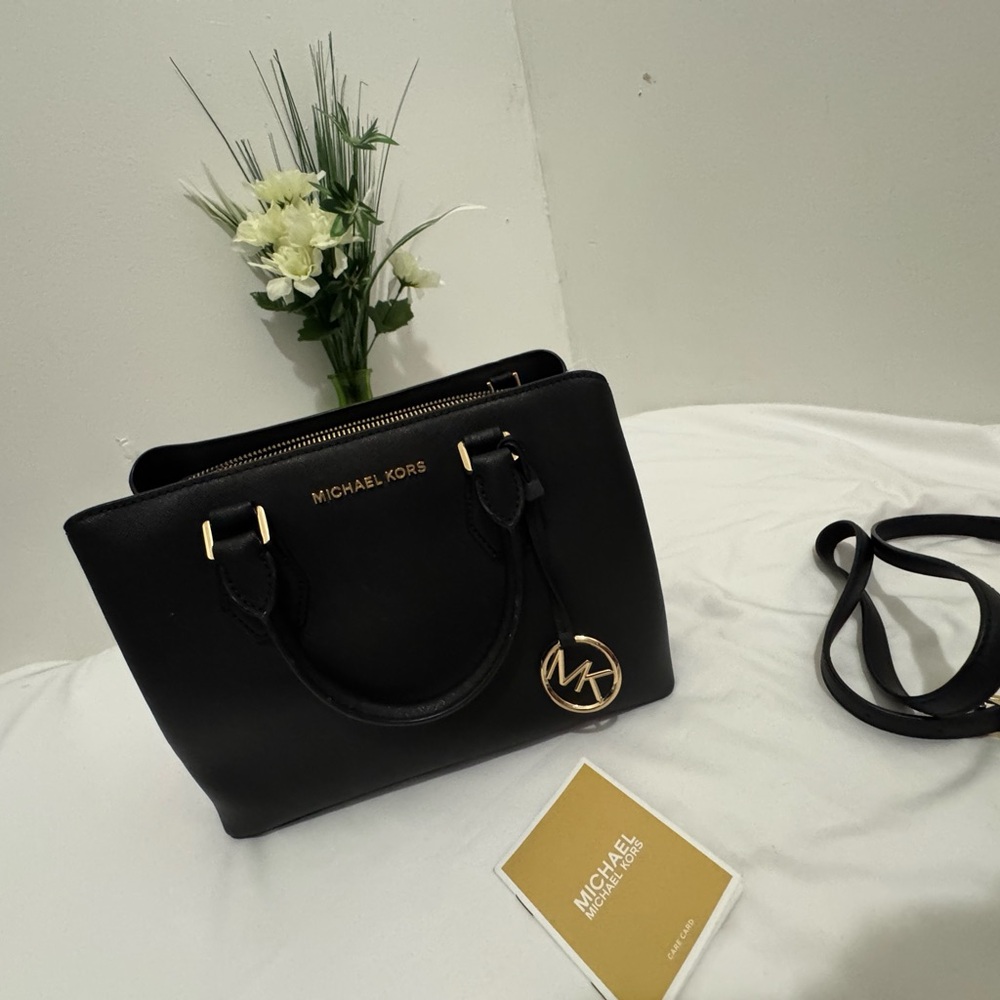 Michael Kors Black Handbag - Picture 5 of 16